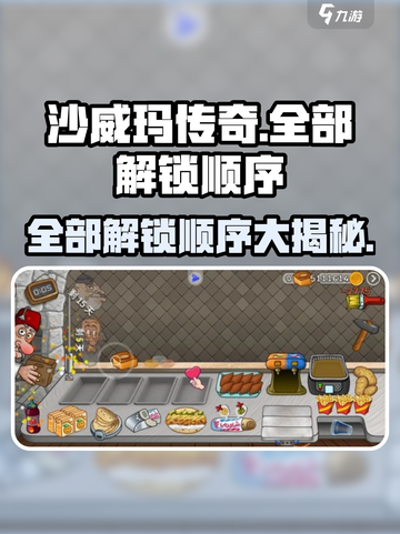 沙威玛传奇🔥全解锁顺序大揭秘！🎉截图1
