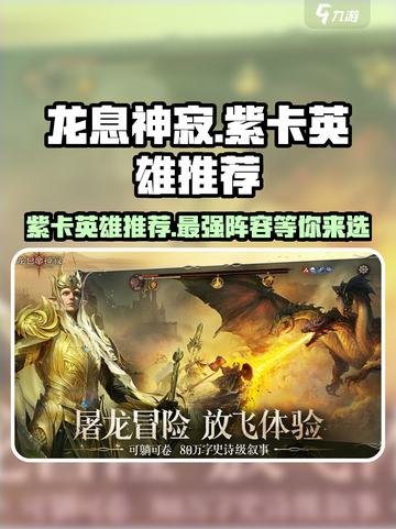 龙息神寂紫卡英雄哪个好介绍截图1