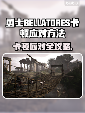 🎮勇士BELLATORES卡顿？一招解决！截图1