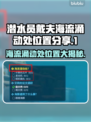 潜水员戴夫海流涌动处位置分享🎮🌊