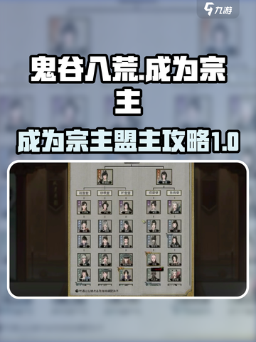 鬼谷八荒💡修仙秘籍：快速成为仙盟盟主✨截图1