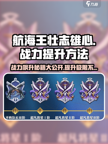 《航海王壮志雄心》战力飙升秘籍💥🔥截图1