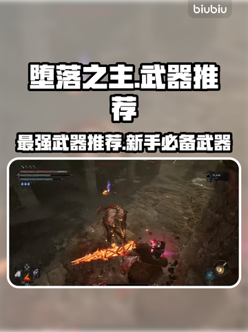 堕落之主最强🔥新手必知武器推荐！🎮截图1