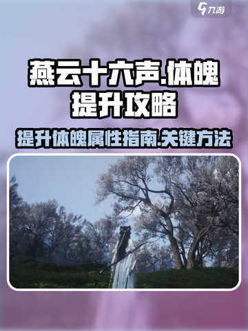 燕云十六声体魄怎么提升介绍截图1