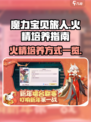 魔力宝贝旅人火精怎么培养介绍