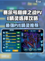 赛尔号巅峰之战🔥PVE必备精灵推荐✨