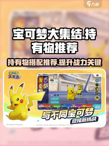 宝可梦大集结持有物介绍介绍截图1