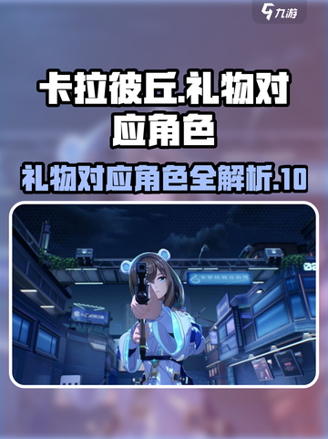卡拉彼丘🎁礼物对应角色大揭秘！✨截图1