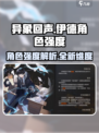 异象回声：伊德角色强度爆表🔥游戏必备⚡