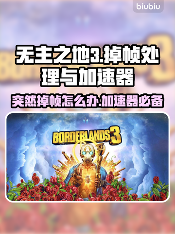 无主之地3掉帧？加速器来救场！🚀🎮截图1