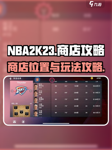 NBA2K23🔥商店玩法全揭秘！💡截图1