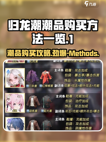 归龙潮潮品🔥购买攻略｜游戏党必看🛒截图1