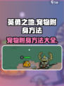 英勇之地🔥宠物附身方法大揭秘！💡