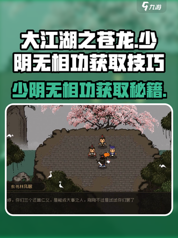 大江湖之苍龙与白鸟🔥少阴无相功获取技巧大曝光！截图1