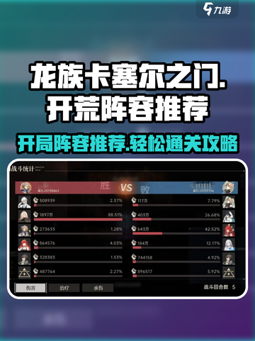 龙族卡塞尔之门🔥开局必胜阵容✨截图1