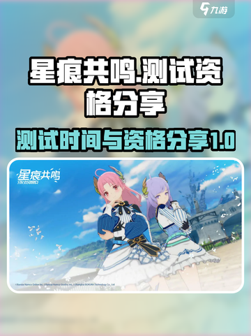 星痕共鸣测试是什么时候介绍截图1