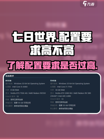 七日世界配置要求是什么介绍截图1