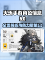 火环手游角色有哪些介绍