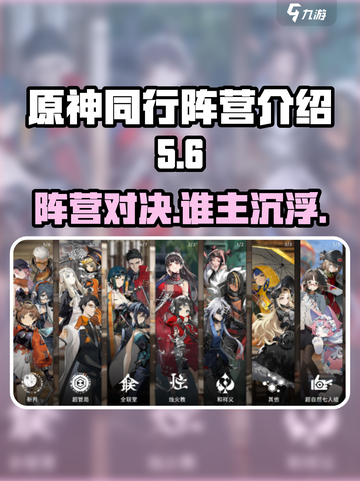 新月同行：阵营全解析，游戏党必看！🎮🔥截图1