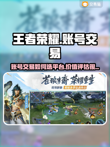 王者荣耀账号交易🔥选对平台少走弯路📈截图1