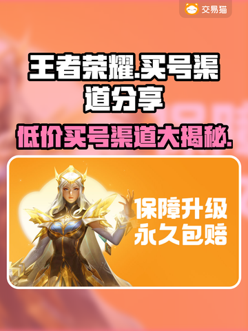 王者荣耀买号渠道🔥哪里购买最靠谱？游戏代练
截图1