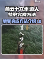 燕云十六声道人梦驴如何完成介绍