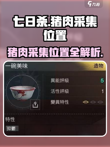 七日世界猪肉在哪里采集介绍截图1