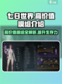 七日世界高价值模组🔥重磅揭秘！玩法大全在这里👇