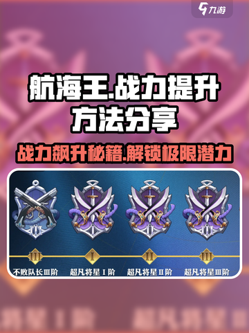 《航海王壮志雄心》战力飙升🔥秘籍大公开！截图1