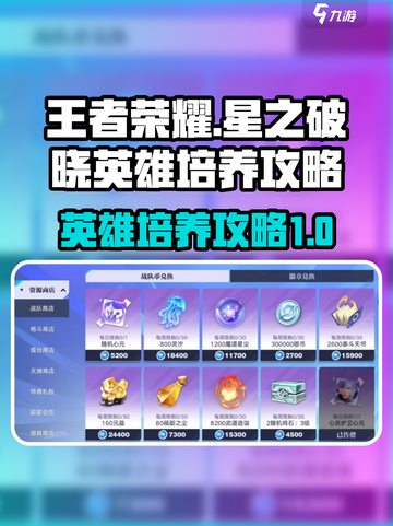 星之破晓怎么培养英雄介绍截图1