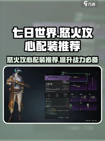 七日世界🔥怒火攻心配装推荐，战力爆表！截图1