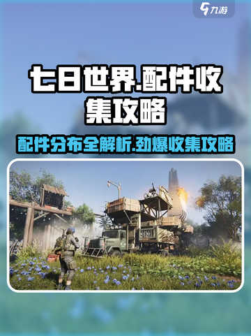 《七日世界》配件分布全揭秘🔥收集攻略来了！截图1