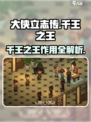 《大侠立志传》千王之王🔥超强作用全解析！