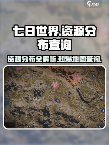 七日世界🔥资源分布全解析📍助你轻松制霸游戏！截图1