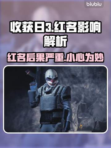 收获日3红名后果🔥游戏体验大揭秘💥截图1