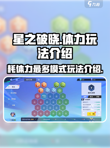 星之破晓什么模式耗体力最多介绍截图1