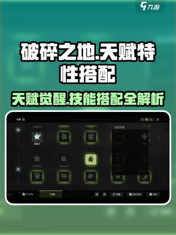 破碎之地天赋特性有哪些介绍截图1