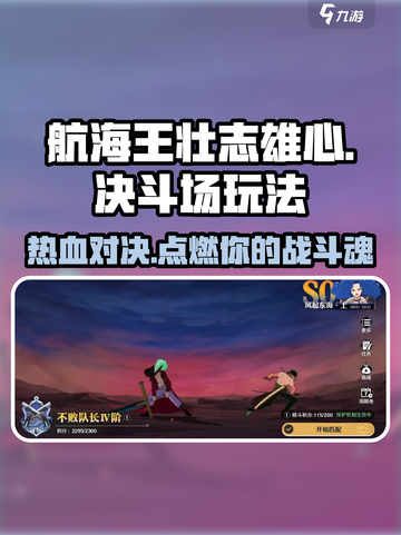 航海王壮志雄心🔥角斗场玩法大揭秘🎉截图1