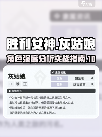 胜利女神新的希望灰姑娘怎么样介绍截图1