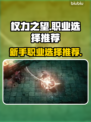权力之望🔥职业选择大揭秘！新手必看💥