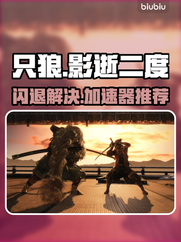 只狼闪退🔥用这款加速器畅玩🎉截图1