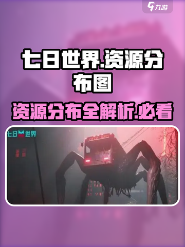 七日世界各地区资源分布情况说明介绍截图1