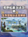 荒野起源游戏攻略介绍