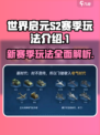 世界启元S2赛季🔥玩法大曝光，超劲爆内容不容错过！