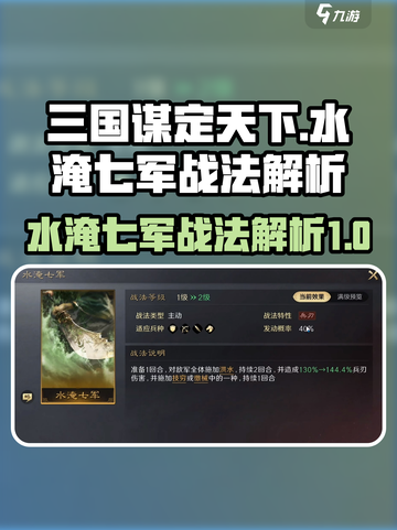 三国谋定天下水淹七军怎么样介绍截图1