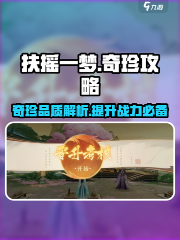 扶摇一梦奇珍💎攻略：品质大揭秘！截图1