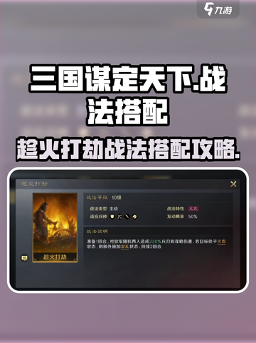 三国谋定天下趁火打劫战法介绍介绍截图1