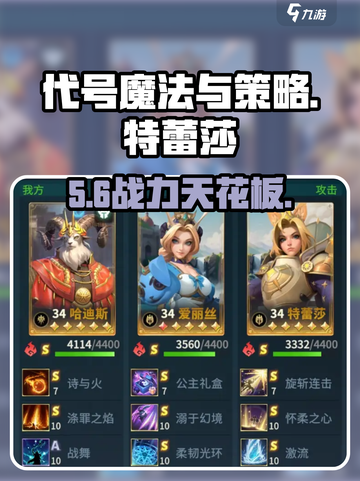 代号魔法与策略🔥特蕾莎强度炸裂！💥截图1