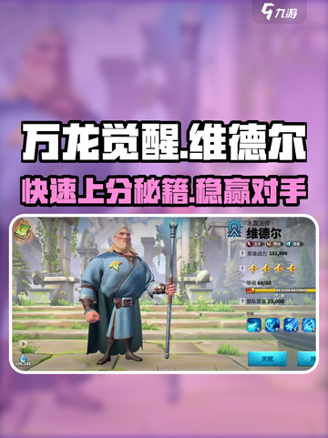 万龙觉醒🔥维德尔练级攻略，快速上手称霸游戏！截图1