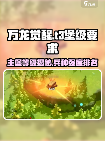 万龙觉醒🔥T3兵种主堡几级？速看！截图1